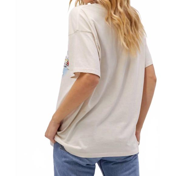 NEW DAYDREAMER green day dookie merch tee top in dirty white - Picture 2 of 5